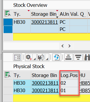 SAP EWM MFS rearrange multi-depth 7